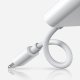 Joyroom S-Y104 Lightning į Lightning / 3.5mm garso adapteris, baltas