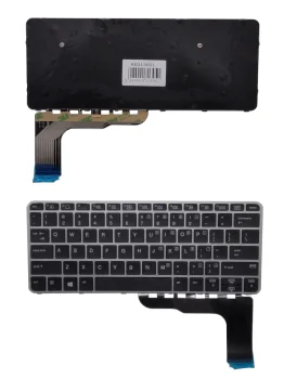HP Elitebook 725 G3 / 820 G3 Keyboard (US), Black