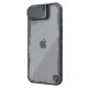 Nillkin Iceblade Prop dėklas su kameros apsauga iPhone 16e / 17e, juodas