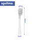Garsinio dantų šepetėlio galvutės Soulima X800, 2 vnt., baltos