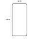 Etteri 9D grūdintas apsauginis stiklas Samsung Galaxy S24 / S25, juodas