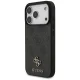 Guess 4G Small Classic Logo MagSafe dėklas telefonui iPhone 18 Pro / 17 Pro, juodas