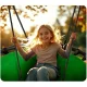 Gandro lizdo sūpynės vaikams Neo-Sport Swingo, 120 cm
