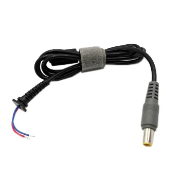 Power supply connector cable for Lenovo, 7.9 x 5.5 mm with pin