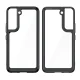 Dėklas Outer Space Case telefonui Samsung Galaxy S23+ su elastingu rėmeliu, juodas