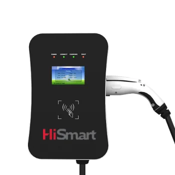 Hismart 144781 elektromobilių įkrovimo stotelė Type 2, 22kW, 5m