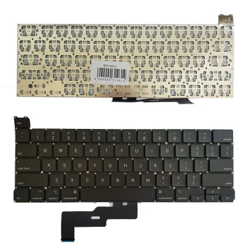 Apple A2289 nešiojamojo kompiuterio klaviatūra, US išdėstymas, juoda