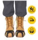 MOUNTAIN GOAT Ice Snow Traction Cleats Crampons Anti-Slip Snow Shoes Cleats for Men Women Hiking, Size L (41-44)