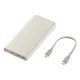 Išorinė baterija Samsung EB-P3401XUEGWW 10000 mAh 25W 2x USB-C - smėlio