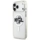 Karl Lagerfeld MagSafe dėklas iPhone 17 Pro Max, Karl & Choupette Sketch