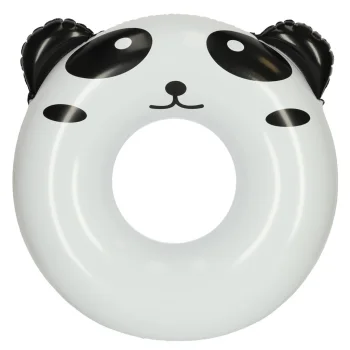 Inflatable swimming ring for kids, panda design, 80 cm, max 60 kg