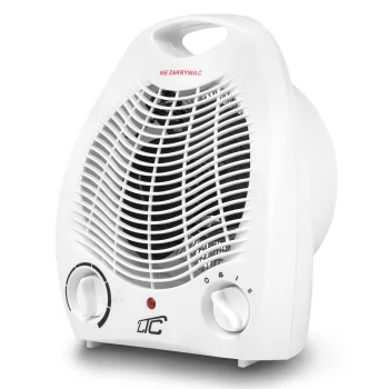 LTC Electric Heater Radiator Thermo Fan for Home Office, 1000W / 2000W