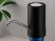 Electric Water Dispenser Pump for 5 Gallon Bottles, Rechargeable, Black