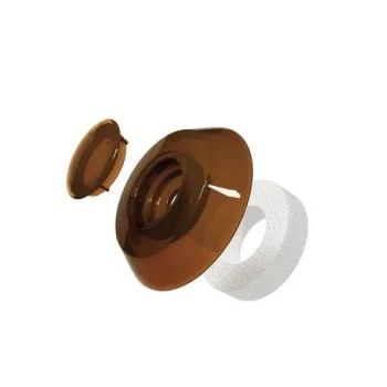 Terminė poveržlė polikarbonato lakštams, 40 mm, bronza