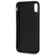 BMW Signature Carbon dėklas iPhone XS Max telefonui, juodas