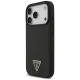 Guess Croco Triangle Logo MagSafe case for iPhone 18 Pro Max / 17 Pro Max, black