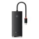 HUB Adapter 4-Port USB-C Baseus OS-Lite 25cm (Black)