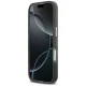 Guess IML Gradient Triangle Logo MagSafe dėklas telefonui iPhone 17, juodas