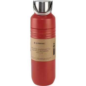 Le Creuset On The Go Insulated Water Bottle, 500ml, Red