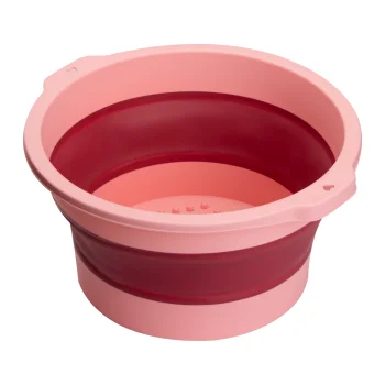 Foldable Pedicure Bowl, Pink