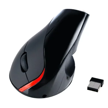 Belaidė ergonomiška vertikali pelė, 1600 DPI