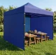 MultiGarden pakaitinis sodo pavėsinės stogas 3x3m 420D PVC, mėlynas