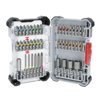 Sukimo antgalių rinkinys Bosch Extra Hard Pick and Click, 43 vnt.