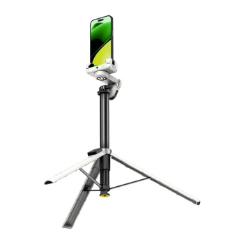 Vaizdo stabilizatorius AOCHUAN M3 Pro su RGB apšvietimu, baltas