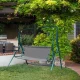 Garden Swing Seat Replacement Fabric 140x100 cm MultiGarden, Grey