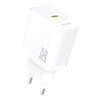 Dudao A27 25W GaN USB-C įkroviklis, baltas