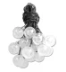 Solar Garden String Lights 20 LED RGB, 4.85m