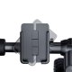 Wozinsky Aluminum Adjustable Phone Bike Mount Holder, Black