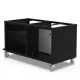 Alfa Forni Cooking Station maisto gaminimo stoties rėmas 160x80cm, juodas