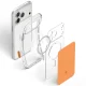 Dėklas Spigen Ultra Hybrid MagSafe T telefonui iPhone 18 Pro / 17 Pro, oranžinis