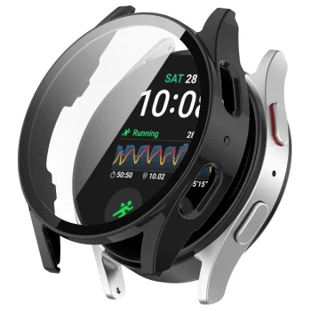 Tech-Protect Defense360 Case for Samsung Galaxy Watch 7 (44mm), Black