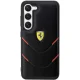 Ferrari Hot Stamp Lines dėklas Samsung Galaxy S23 Juodas