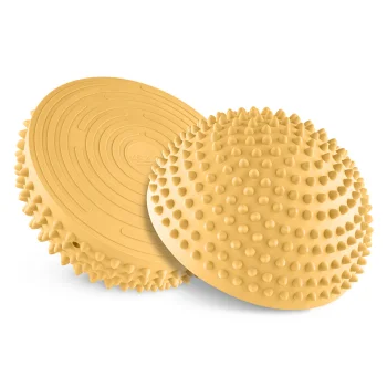 Sensoriniai pusrutuliai 4Fizjo SensoKid 2 vnt., 16 cm, geltoni