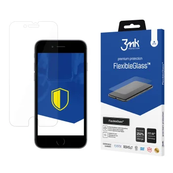 Apsauginis stiklas 3mk FlexibleGlass, skirtas iPhone 7