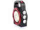 Portable Solar LED Flashlight with Rechargeable Battery, Powerbank, HB-6678C