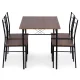 ModernHome VERONA 5 Piece Dining Table Set for Kitchen and Dining Room