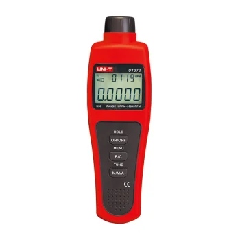 Nekontaktinis tachometras Uni-T UT372 (10–99 999 RPM)
