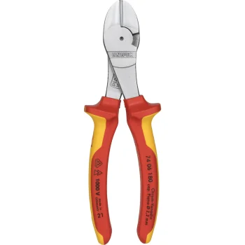 KNIPEX jėgos šoninio kirpimo replės 74 06 180, 180 mm