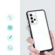Hybrid Armor Clear 3in1 dėklas telefonui Samsung Galaxy A73, juodas