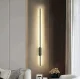 Vidaus sieninis LED šviestuvas 60 cm 11W 4000K, juodas