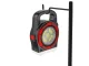 Portable Solar LED Flashlight with Rechargeable Battery, Powerbank, HB-6678C