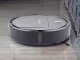 Belaidis robotas dulkių siurblys su plovimo funkcija, juodas
