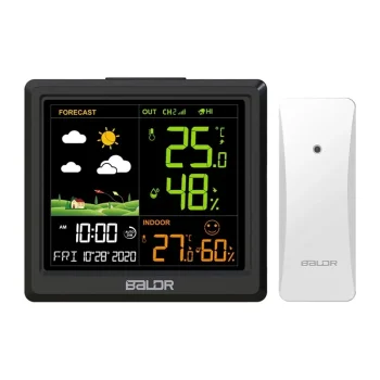 BALDRTHERM B0389WST2H2-V1 meteorologinė stotelė su išoriniu jutikliu