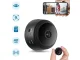 Belaidė mini WiFi Full HD kamera, juoda