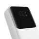 Išorinė baterija Joyroom JR-PBC06 10000mAh 30W su integruotais laidais, balta
