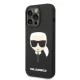 Karl Lagerfeld Silicone Karl\'s Head MagSafe dėklas iPhone 14 Pro Max, juodas